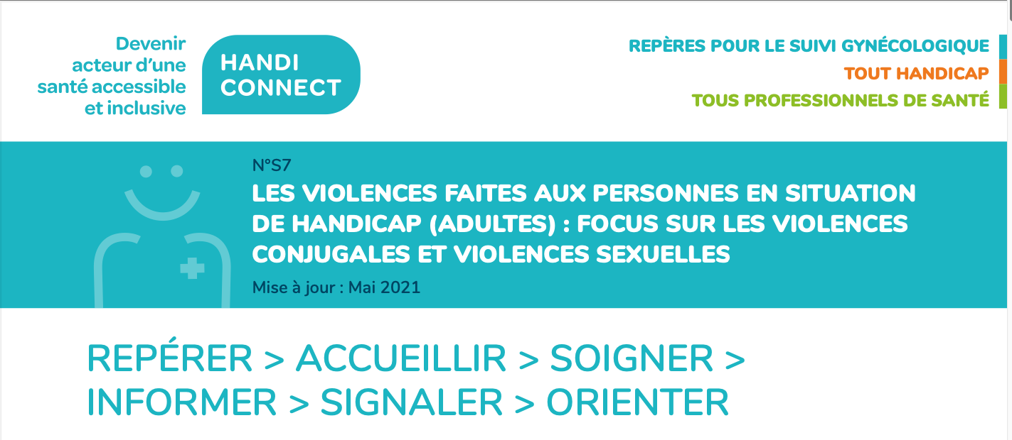 HANDICONNECT : Focus Sur Les Violences Conjugales Et Violences ...